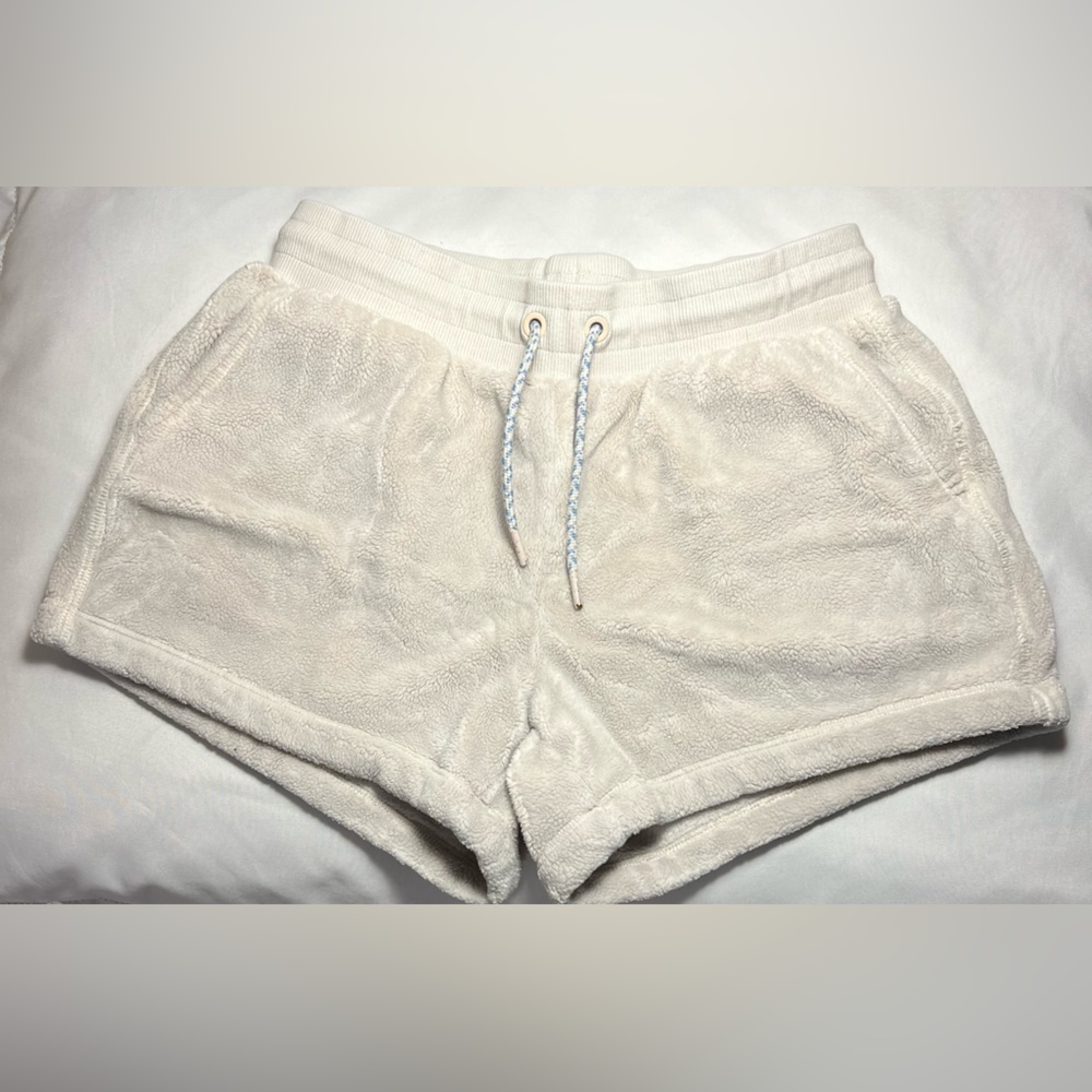 Athleta girl fuzzy shorts. Size large/12.
